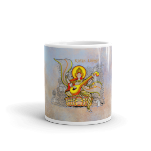 Coffee Mug Sarasvati print Front